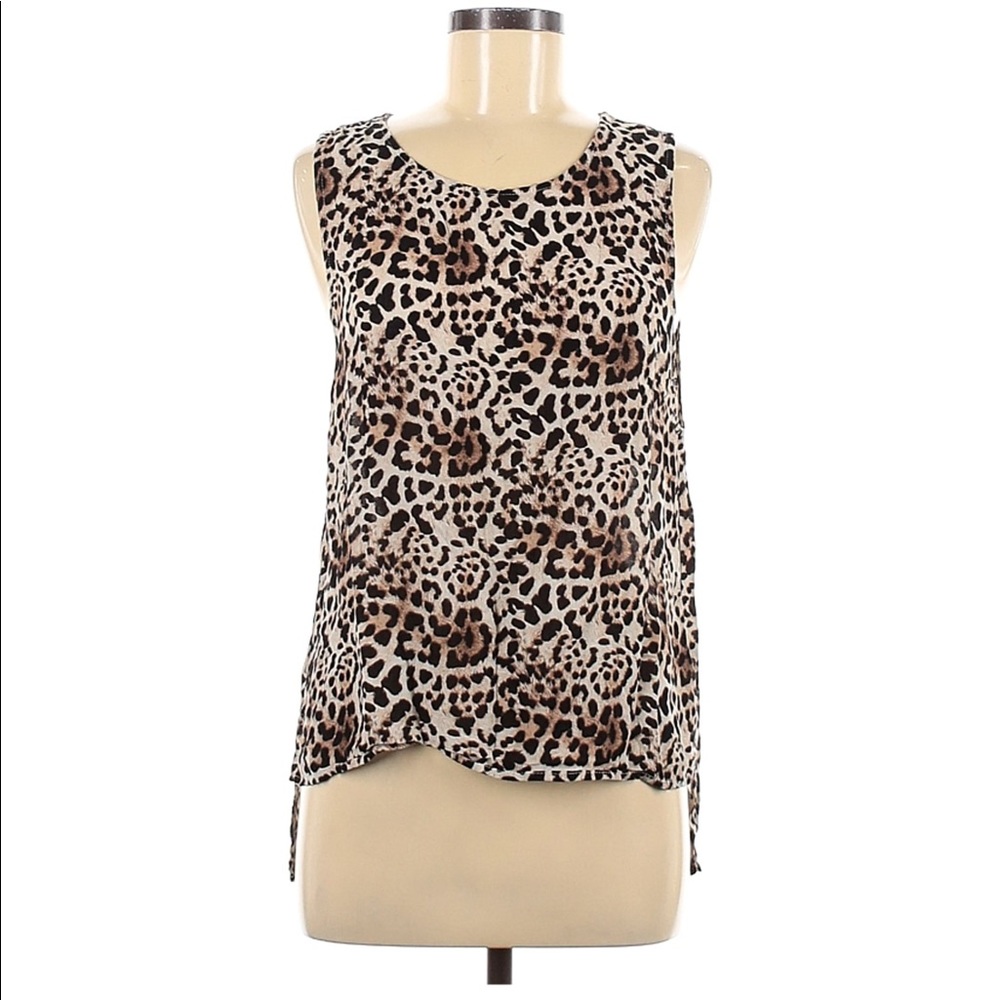 Ten Sixty Sherman Leopard Print Top